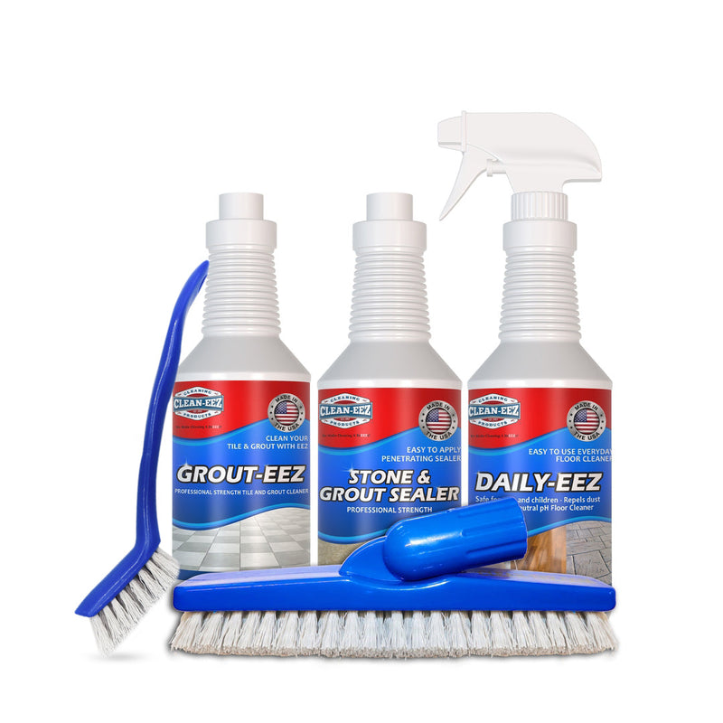 "The Essentials" Grout-eez Tile & Grout Care Kit