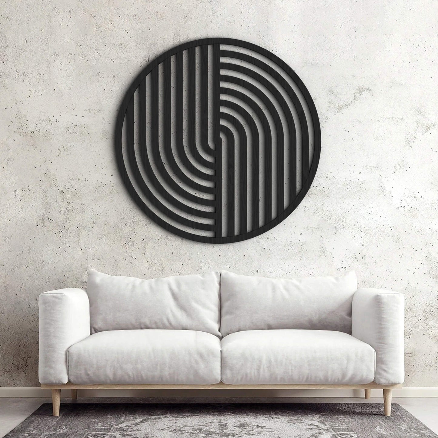 Geometric Mono 01 - wall decor