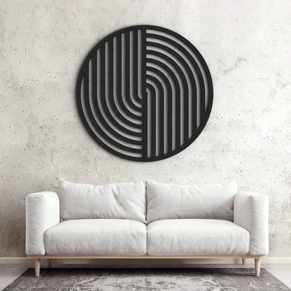 Geometric Mono 01 - wall decor