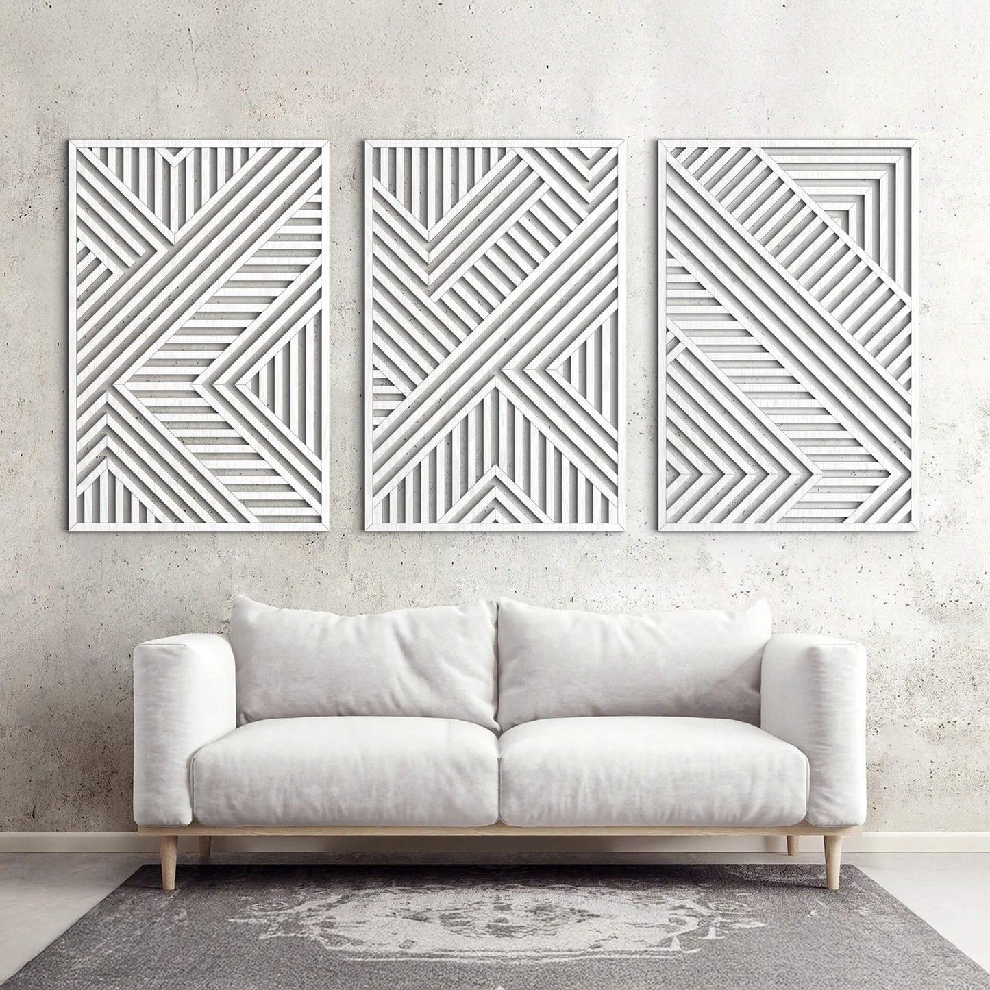 Geometric TrioSet 01 - wall decor