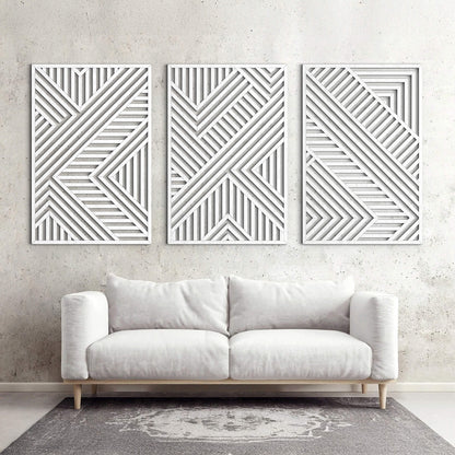 Geometric TrioSet 01 - wall decor