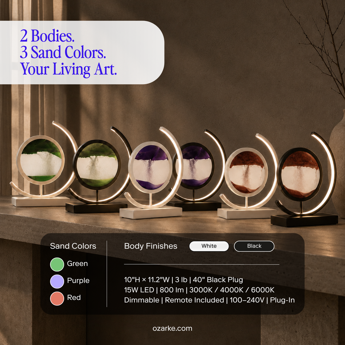 Sands of Time Lamp