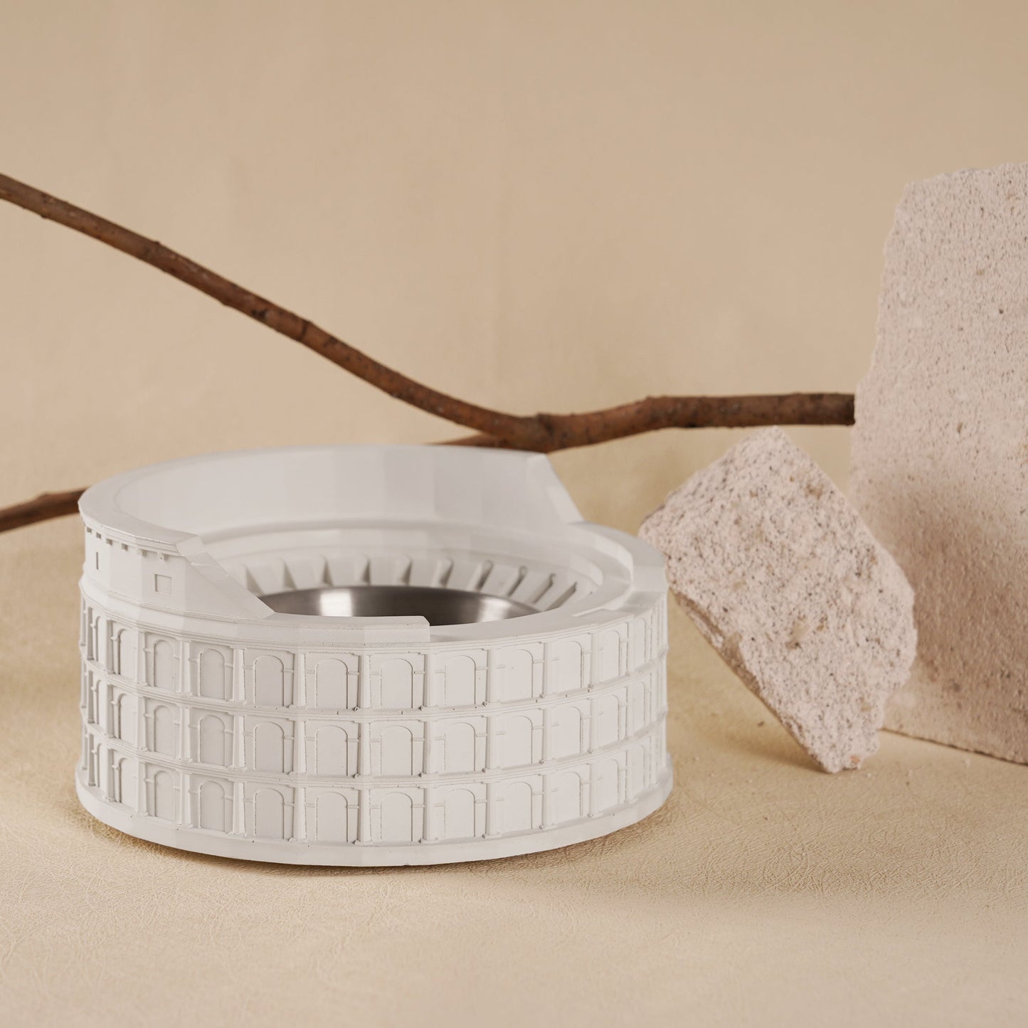 Colosseum Tabletop Fire Pit & Ashtray