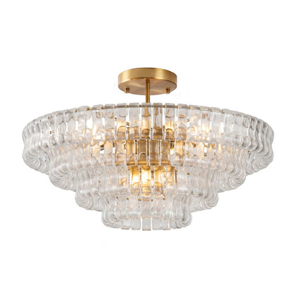 Ghiaccio Flush Mount Ceiling Lamp