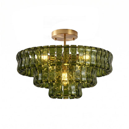 Ghiaccio Flush Mount Ceiling Lamp