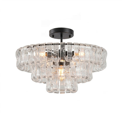 Ghiaccio Flush Mount Ceiling Lamp