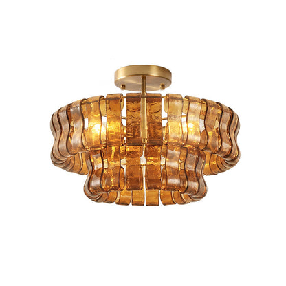 Ghiaccio Flush Mount Ceiling Lamp