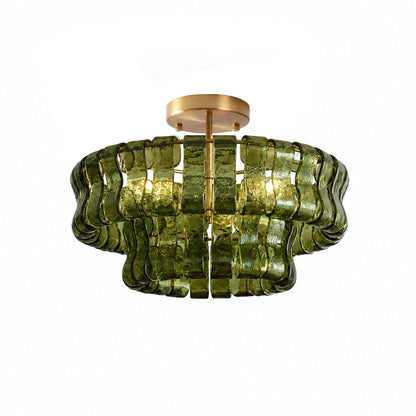 Ghiaccio Flush Mount Ceiling Lamp