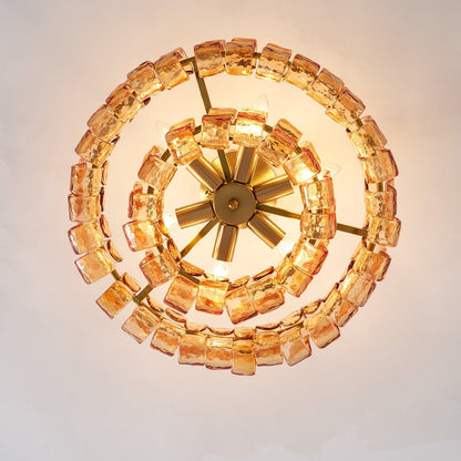 Ghiaccio Flush Mount Ceiling Lamp