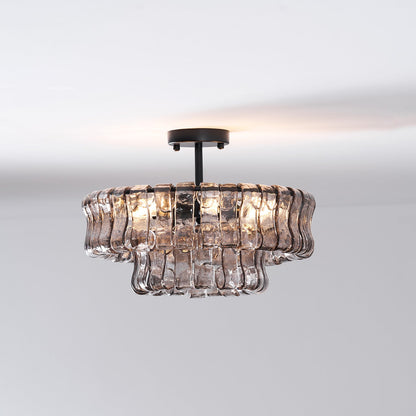 Ghiaccio Flush Mount Ceiling Lamp