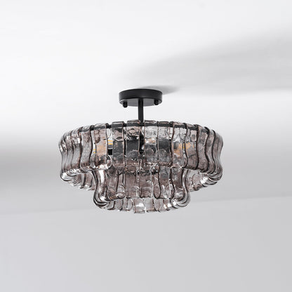 Ghiaccio Flush Mount Ceiling Lamp