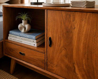 Recycled Teak TV Cabinet