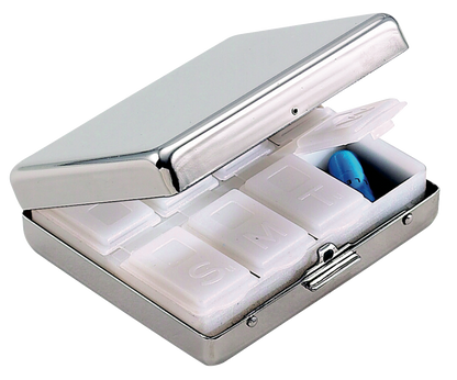 Pill Box With 8 Compartments