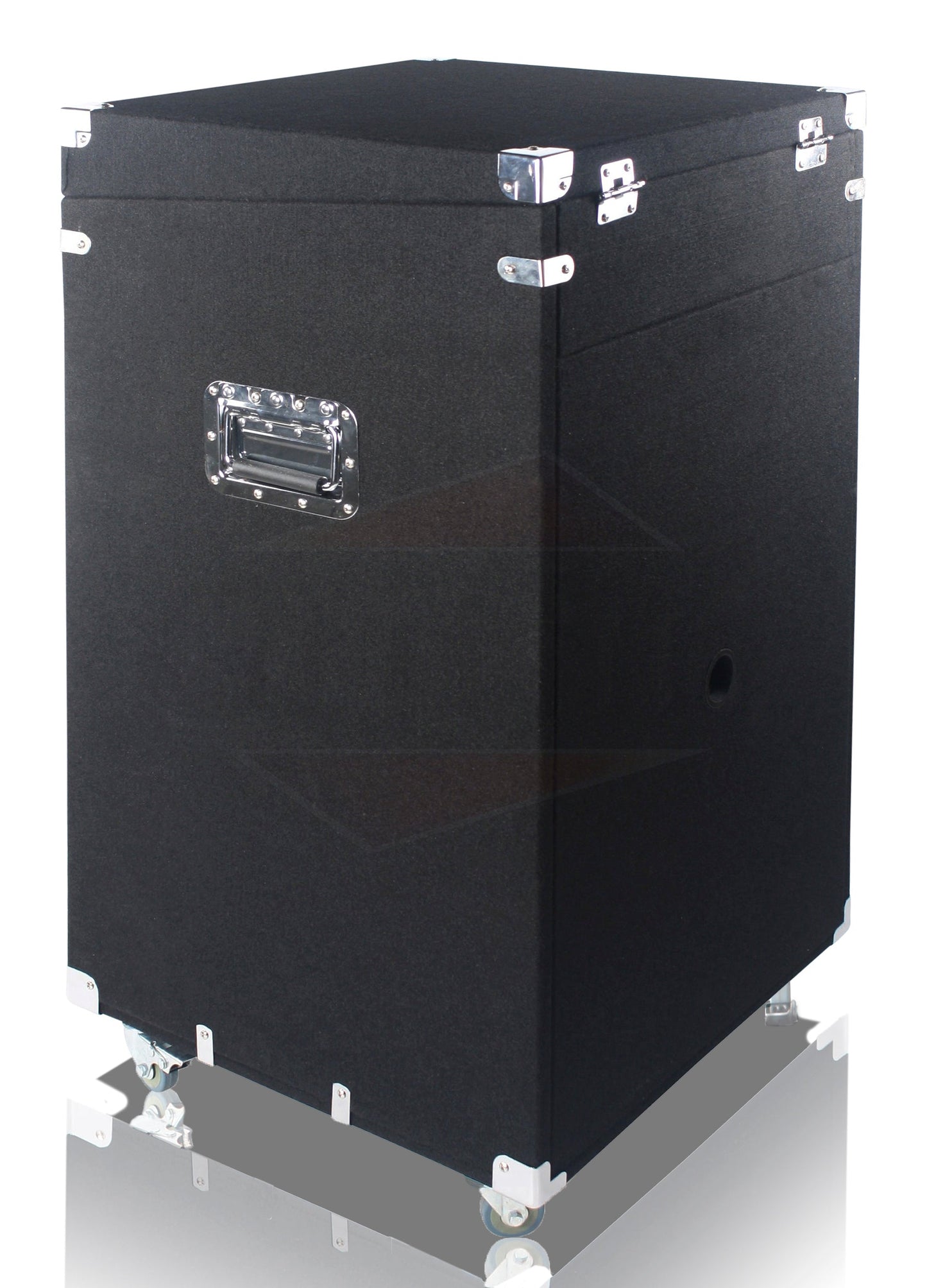 Rackmount Studio Mixer Flight Road Case By GRIFFIN - 25U Mount Space Ultimate Pro-Audio Amp Cabinet Travel Trunk For Music Gear Recording Equipment