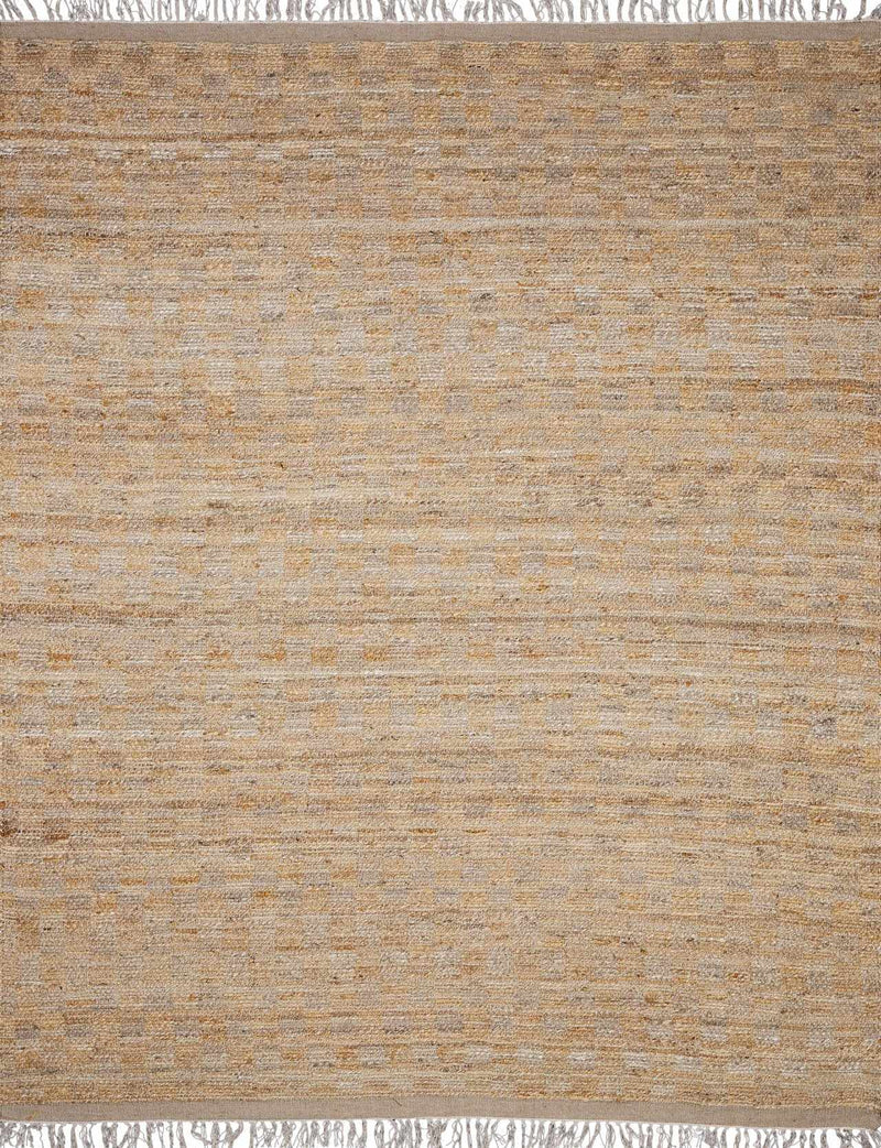 Lonut Checkered Jute Area Rug - Clearance