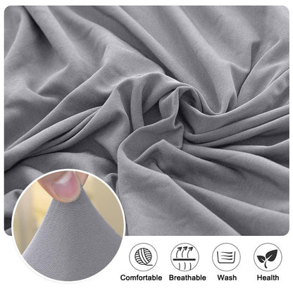 Water-Repellent Dining Room Chair Cover Spandex Elastic Removable Seat Covers