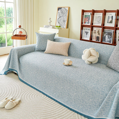 Decorative Furniture Protector Sofa Throw Cover for Loveseat, Sofa & Sectional Couch