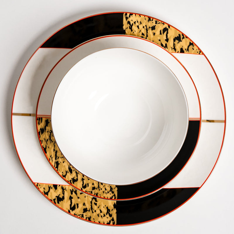 Tigress Golden Plates Set