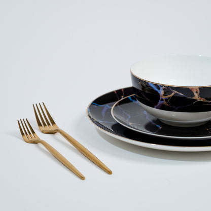Pathway Black Marble Plates