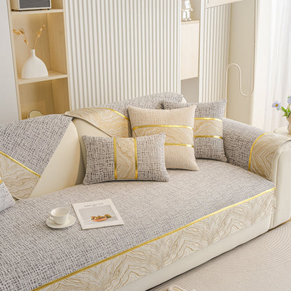 Modern Non-Slip Couch Slipcover, Soft, Durable & Washable Furniture Protector