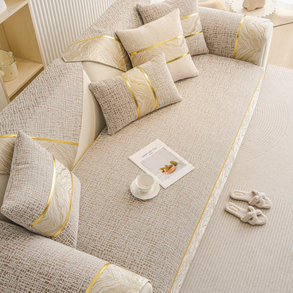 Modern Non-Slip Couch Slipcover, Soft, Durable & Washable Furniture Protector