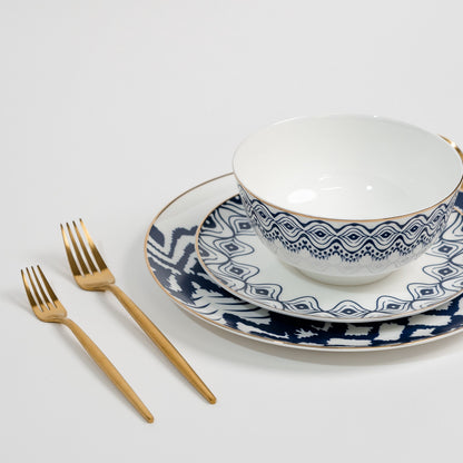 Parker Blue Designed Plates