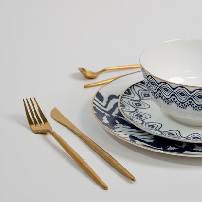 Parker Blue Designed Plates