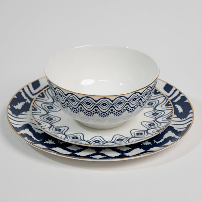 Parker Blue Designed Plates