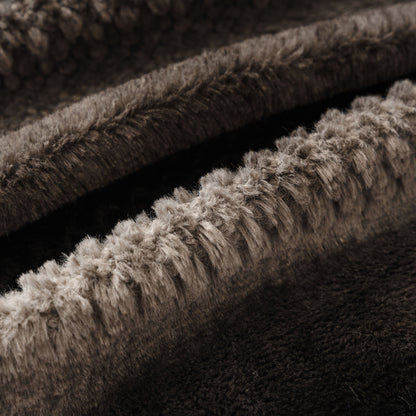 Faux Fur Sofa Cover Washable Furniture Protector for Sectional Warm & Fuzzy Slipcover