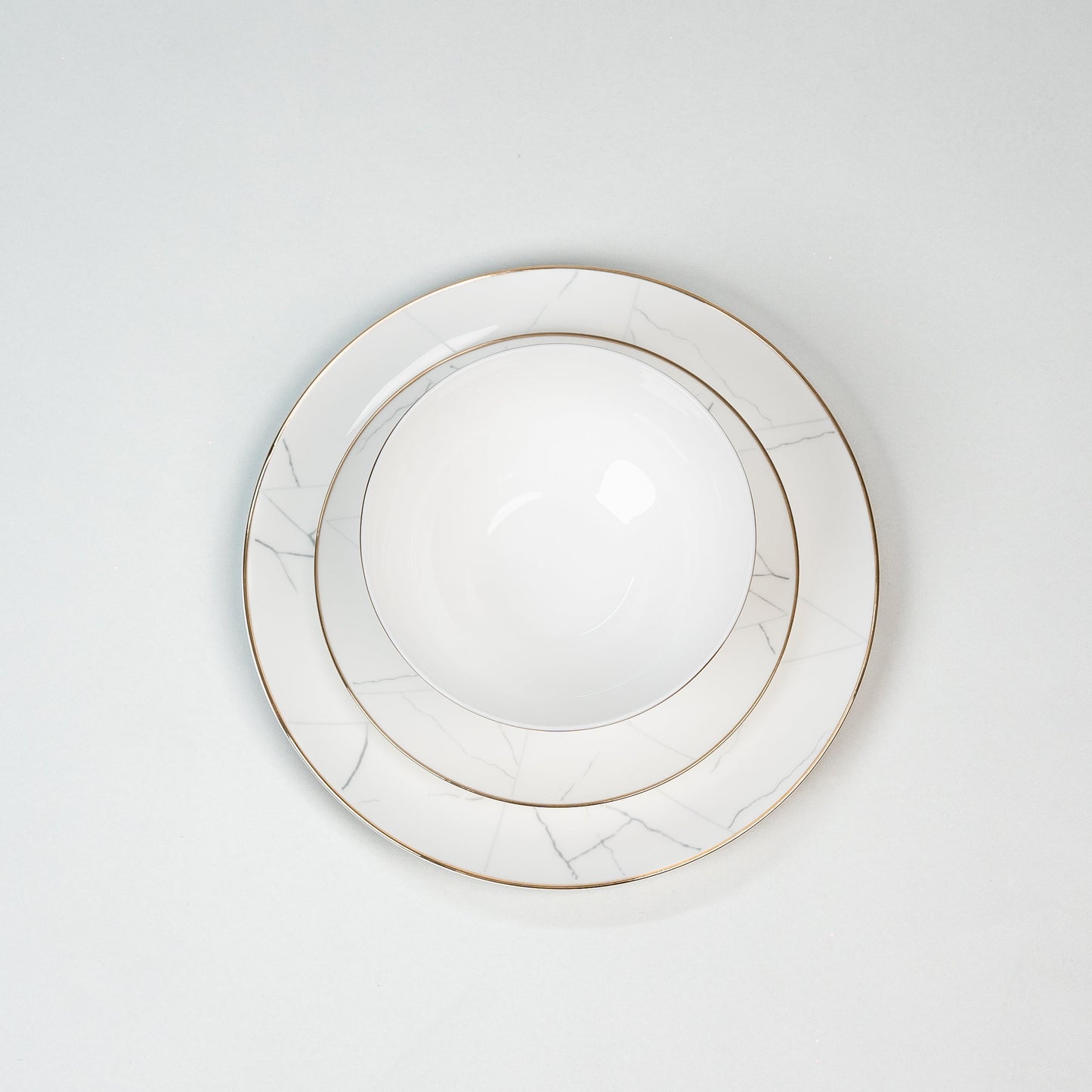 Miguel Marble Plates Set