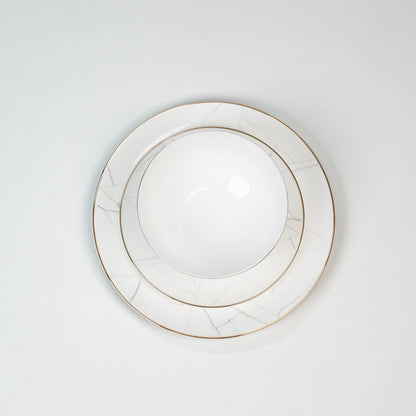 Miguel Marble Plates Set