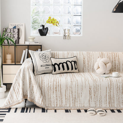 Slip Covers for Sofas, Sofa Throw Cover Soft Chenille Sofa Bed Cover, L Shaped Sectional Couch Covers