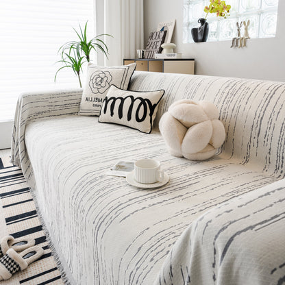 Slip Covers for Sofas, Sofa Throw Cover Soft Chenille Sofa Bed Cover, L Shaped Sectional Couch Covers