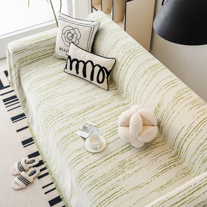 Slip Covers for Sofas, Sofa Throw Cover Soft Chenille Sofa Bed Cover, L Shaped Sectional Couch Covers