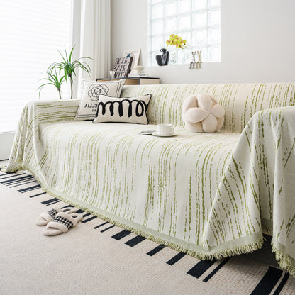 Slip Covers for Sofas, Sofa Throw Cover Soft Chenille Sofa Bed Cover, L Shaped Sectional Couch Covers