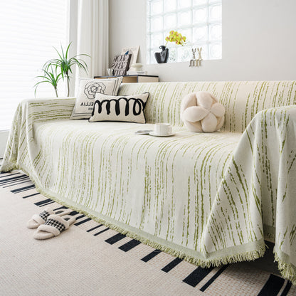 Slip Covers for Sofas, Sofa Throw Cover Soft Chenille Sofa Bed Cover, L Shaped Sectional Couch Covers