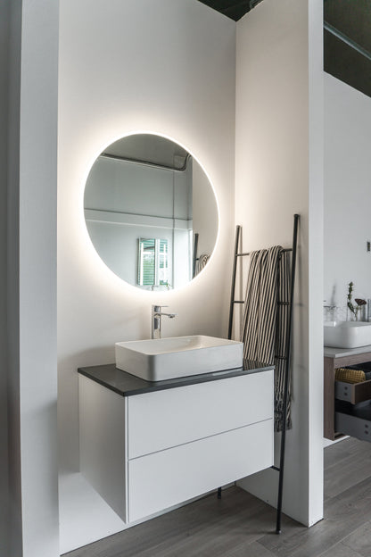 Zeek 32" BackLit LED lighted  Round Bathroom Wall Mirror M-RN32 CLEARANCE*