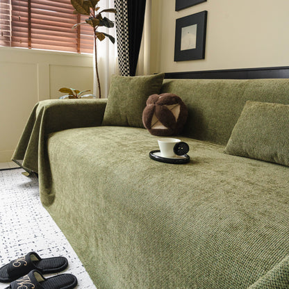 Waterproof Couch Throw Cover for Dogs, Non Slip Slipcover for Leather Fabric Sofa