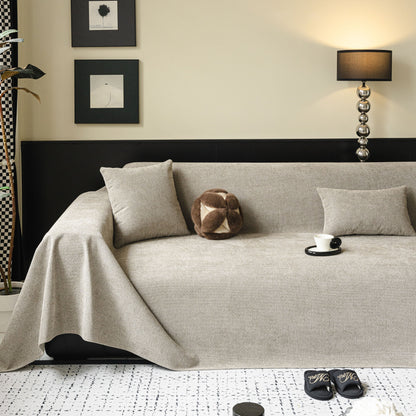 Waterproof Couch Throw Cover for Dogs, Non Slip Slipcover for Leather Fabric Sofa