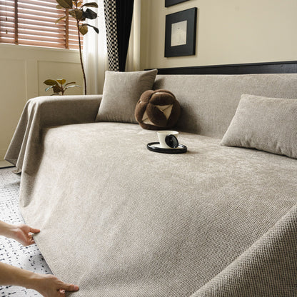 Waterproof Couch Throw Cover for Dogs, Non Slip Slipcover for Leather Fabric Sofa