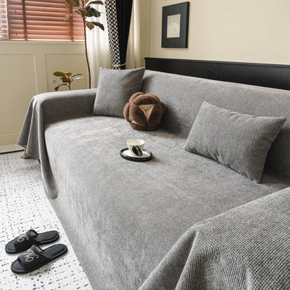 Waterproof Couch Throw Cover for Dogs, Non Slip Slipcover for Leather Fabric Sofa