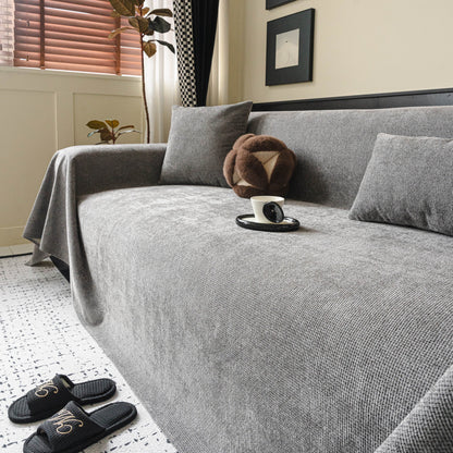 Waterproof Couch Throw Cover for Dogs, Non Slip Slipcover for Leather Fabric Sofa