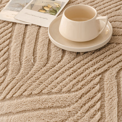 Plush Fleece Washable Sofa Throw Blanket, Soft & Cozy Furniture Protector for Couch