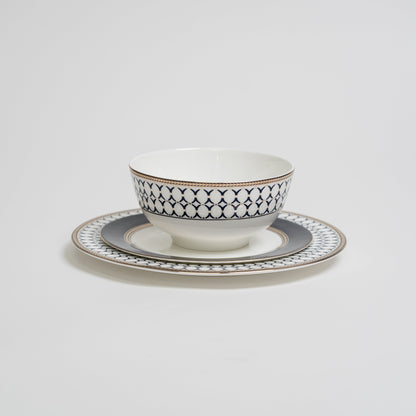 Vertex Wooden Plates Set