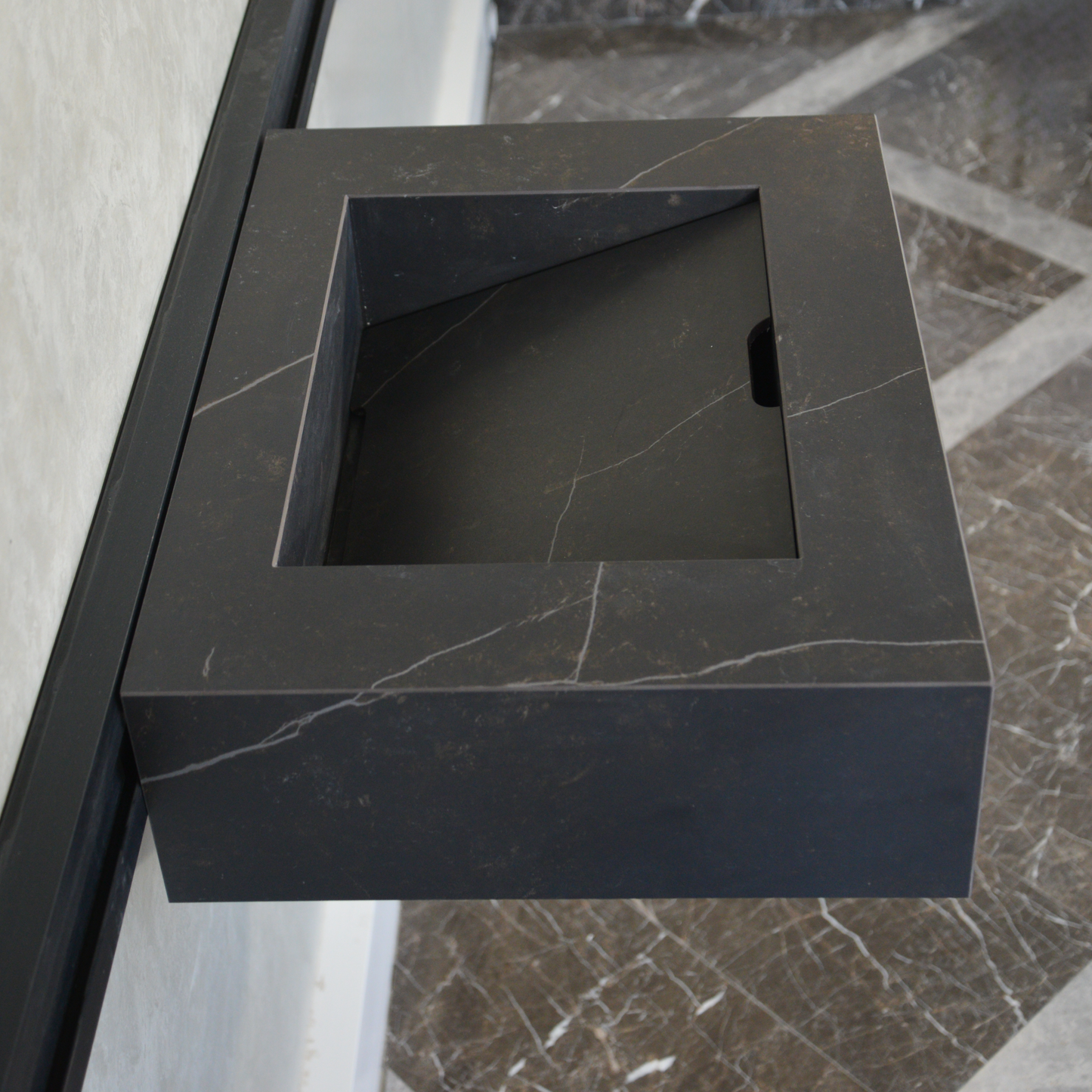 HANDCRAFTED DEKTON KELYA HIGH ENGINEERED PORCELAIN SINK (ES-035)