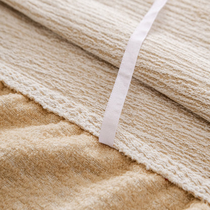 Spandex Jacquard Sofa Cover, High Stretch Crinkle Textured Couch Slipcover KAS Washable