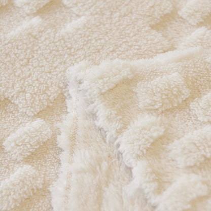 Thickened 3D Plush Premium Living Spaces Couch Covers Soft and Warm Couch Protector Blanket