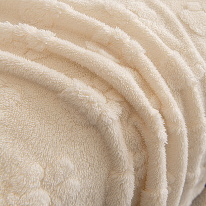 Plush Jacquard Blankets for The Sofa Soft Slipcover Sectional Cover Throws for Sofas