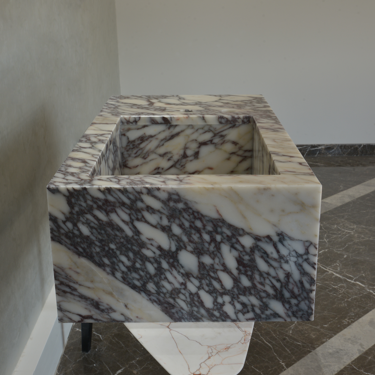 CUSTOM MADE CALACATTA VIOLA BATHROOM SINK (NS-062)