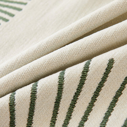 Dandelion Reversible Striped Couch Throw Cover for Living Room Pet Sofa Slipcovers Couch Protector